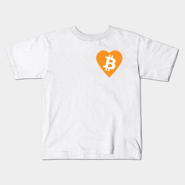 Loving my Bitcoin Kids T-Shirt by SkelBunny